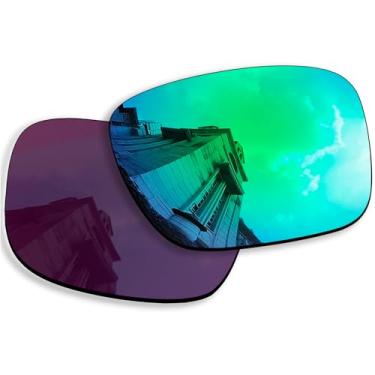 Imagem de Betterun Lentes de reposição polarizadas verdes para óculos inteligentes Ray-Ban Meta Wayfarer RW4006 50 mm