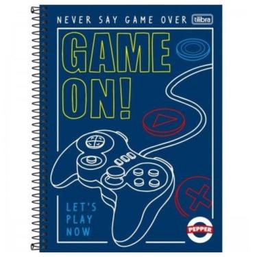Imagem de Caderno Espiral Capa Dura Universitário Pepper Masculino 80 Folhas 1 Matéria Tilibra Estampa 11