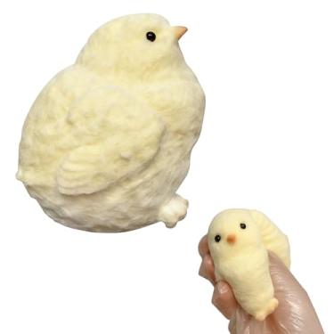 Imagem de Pintinho Taba Squishy Mole Brinquedo Fidget Antistress