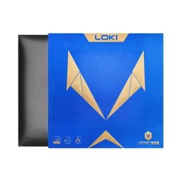 Imagem de Borracha De Tênis De Mesa LOKI RXTON 5 Vermelha De Alta Elasticidade C