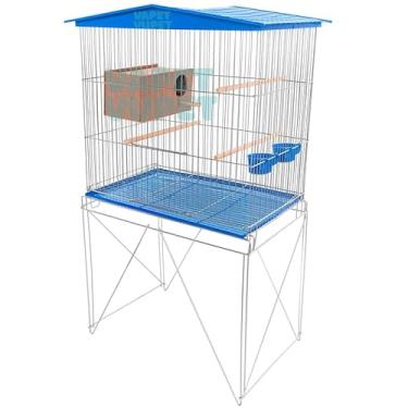 Imagem de Gaiola Grande para Calopsita com Ninho Completa, Viveiro para Pássaros