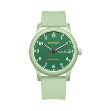 Imagem de Relógio De Pulso Masculino À Prova d'Água Com Pulseira De Silicone Lum