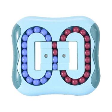 Imagem de Quebra-Cabeça Mágico Rotativo Em Forma De Cubo, Brinquedo Antiestresse
