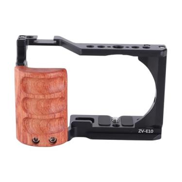 Imagem de aqxreight Câmera de Alumínio JLwin para Equipamento Leve ZV E10 Com Sapata Fria e Base Arca, Compatível Com Alças/microfones/luzes, Montagem Segura para Gravação de Vídeo Profissional