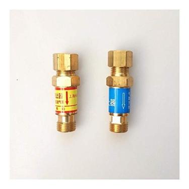 Imagem de Válvulas de Retenção Válvula de Retenção Flashback Arrestor Flame Buster M16*1,5 Tipo HF-2 para Soldagem a Gás, Tocha de Corte, Regulador de Oxigênio de Pressão