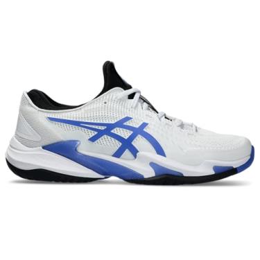 Imagem de ASICS Tênis masculino Court FlyteFoam 3, Branco/Safira, 47