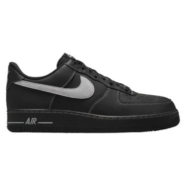 Imagem de Nike Tênis masculino Air Force 1 07 Lifestyle (preto/cinza lobo/preto/preto), Preto/cinza lobo-preto, 41