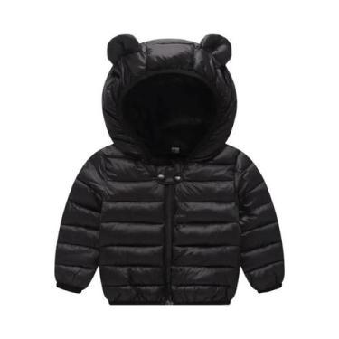 Imagem de Jaquetas De Inverno Com Capuz Para Meninos E Meninas, Forradas Em Flee