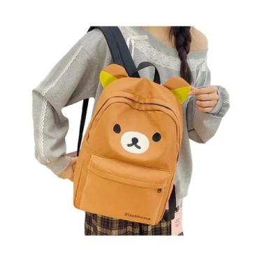 Imagem de Mochila Kawaii Bear Rilakkuma De Grande Capacidade, Estilosa, Para Est