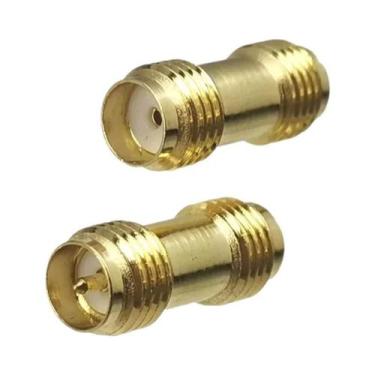 Imagem de Adaptador Coaxial RF De Alta Ganho SMA RP-SMA Para SMA RPSMA 3x 5x 10x