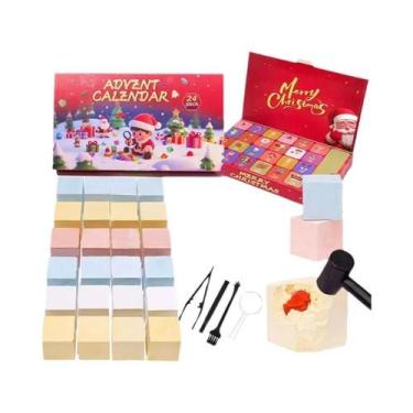 Imagem de Calendário Do Advento De 24 Dias Com Gemas De Cristal Natural, Sortime