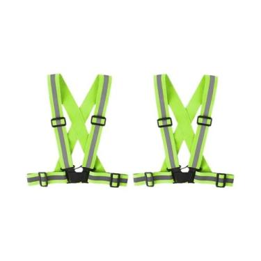 Imagem de Colete De Segurança Refletivo Ajustável E Leve Para Ciclismo, Impermeá