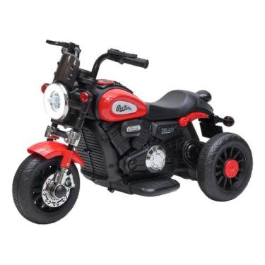 Imagem de Mini Moto Motinha Elétrica Infantil Bateria 6v Led 3 Rodas - World Imp