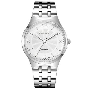 Imagem de Relógio Masculino Chenxi Cx-055a à Prova D'água Branco