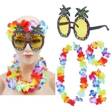Imagem de 1 conjunto, 3 peças de óculos de sol de abacaxi e conjunto d - Gloome 