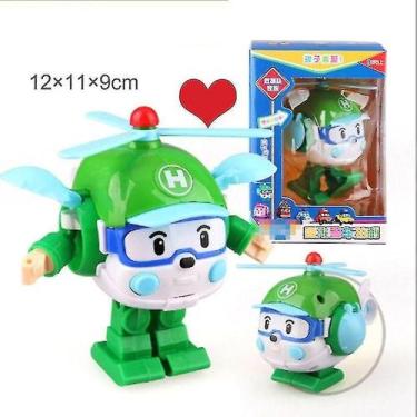 Imagem de Robô de transformação de brinquedos Robocar Poli Poli Amber Roy Car - 