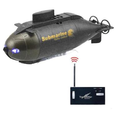 Imagem de Mini submarino Rc, modelo militar, barco submarino de 6 cana - Gloome 