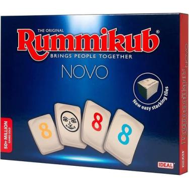 Imagem de Jogo de Tabuleiro John Adams Ideal Rummikub Novo - Gloome Store