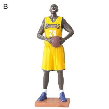 Imagem de Ornamento de figura: Basketball Star Kobe, resina sintética azul - Glo