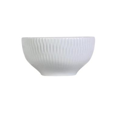 Imagem de Bowl Tigela Sobremesa Branco Relevo Shell 408 ml Germer - Germer Porce