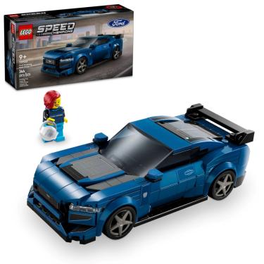 Imagem de CARRO ESPORTIVO LEGO SPEED CHAMPIONS FORD MUSTANG DARK HORSE 344 PEÇAS 4111176920