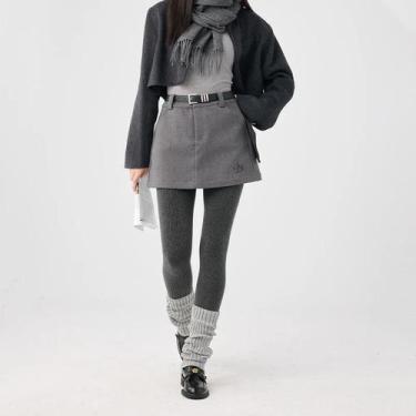 Imagem de Meias-calças Femininas De Cintura Alta Em Malha, Pretas, Elásticas, Pa