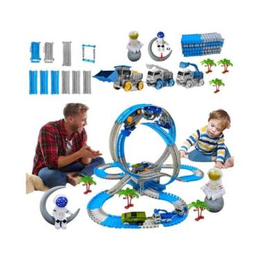 Imagem de Trem Elétrico De Dinossauro Para Crianças, Brinquedo De Quebra-Cabeça 