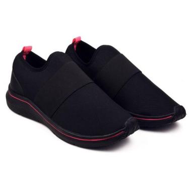 Imagem de Slip On Tênis Meia Califórnia Shoes Feminino  Leve e Macio Sem Cadarço