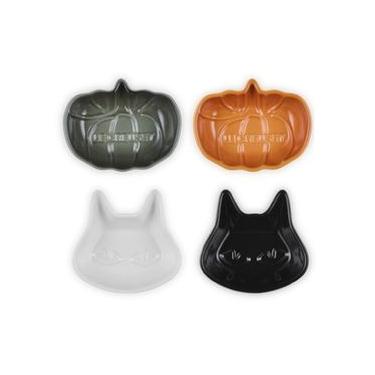 Imagem de CONJUNTO 4 MINI PRATOS LE CREUSET HALLOWEEN EM CERÂMICA COLORIDO 89284003279009