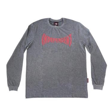 Imagem de Camiseta Manga Longa Independent Span - Chumbo Mescla-Masculino
