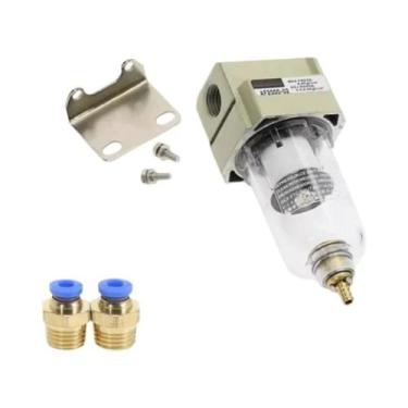 Imagem de Filtro Separador De Óleo E Água De Cobre Para Compressor De Ar 1/4, Co