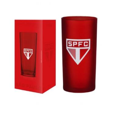 Imagem de Kit 12 Copos Long Drink Prime São Paulo SP 300ml Fosco - Nadir