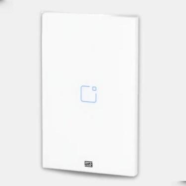 Imagem de Interruptor Inteligente Weg Branco 1 Botão Zigbee Alexa