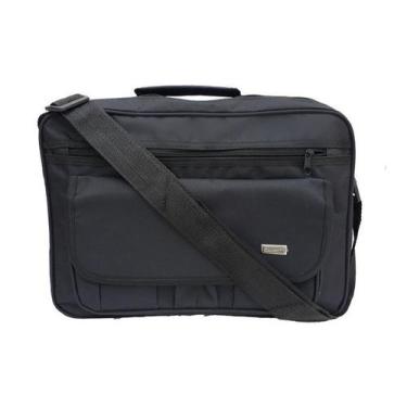 Imagem de Pasta Carteiro Masculina Bolsa Executiva Notebook Alça Ombro - Naciona