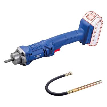 Imagem de Vibrador de Concreto 20V By Total 2300 RPM com Mangote 1200mm Compactação Uniforme Azul Tramontina
