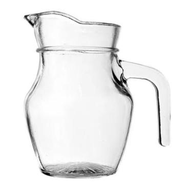 Imagem de Jarra Vidro Cristal Resistente 500ml Suco Água - UtilBazar