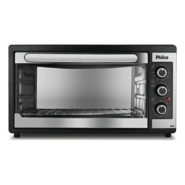 Imagem de Forno Elétrico Philco PFE49P 46L 1500W 127V Preto e Prateado, 110V