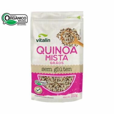 Imagem de Quinoa Mista Grãos Orgânico 200g Vitalin