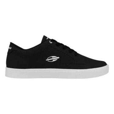Imagem de Tenis Mormaii Urban Free Original Skate Casual Masculino, Preto, Branc