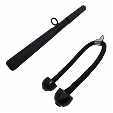 Imagem de Puxador Reto com Giro + Puxador Tríceps Corda