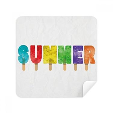 Imagem de Summer English Word picolés óculos sorvete pano pano pano pano pano pano pano pano pano pano pano pano embalagem com 2