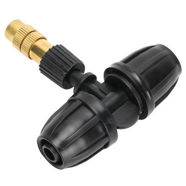 Imagem de Pilipane Bico de atomização ajustável,pulverizador de irrigação por gotejamento de bocal atomizador de cobre, mangueira de água de 8/11" para planta de rega nebulosa, gotejadores de névoa atomizador