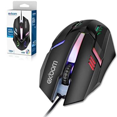 Imagem de ZAROBO Mouse Gamer USB LED RGB 1200DPI - MS-62