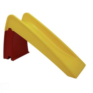 Imagem de Escorregador Infantil Tramontina Zip Em Polietileno Amarelo E Vermelho