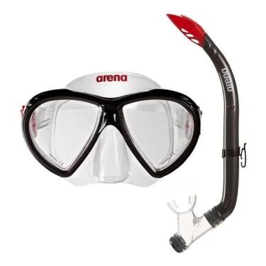Imagem de Kit Mergulho Arena Infantil Sea Discovery 2 Máscara Snorkel-Unissex
