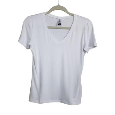Imagem de Blusa Básica Viscolycra Premium Gola V c/ Plus Size Biografia-Feminino
