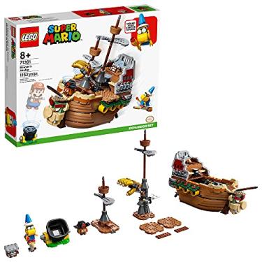 Imagem de LEGO Super Mario Bowser’s Airship Expansion Set 71391 Building Kit; Collectible Build-Display-and-Play Toy for Kids, New 2021 (1,152 Pieces)