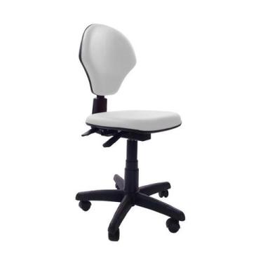 Imagem de Mocho Odontologico Concha Back BP - Maiart, Branco