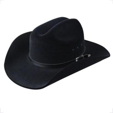 Imagem de Chapéu Americano Infantil Legítimo Western - Mundial , Preto, GG