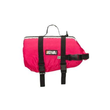 Imagem de Colete Salva Vidas Cachorros Cães Grandes De Acima De 36kg - Ativa, Ro